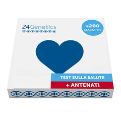 24Genetics DNA health test kit with at-home saliva collection for convenient insights