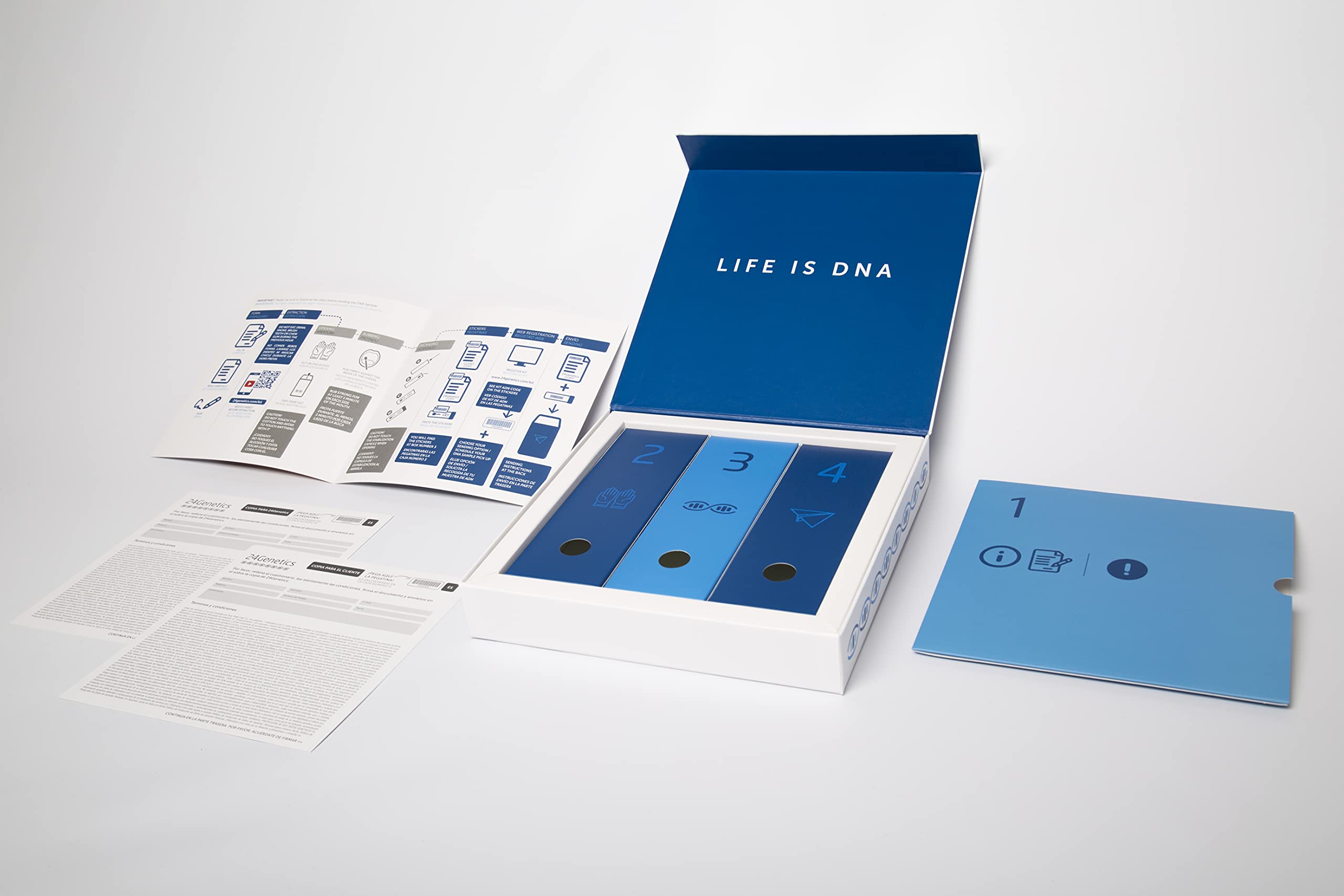 24Genetics analyzes over 700,000 markers for health insights