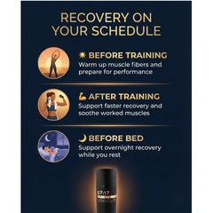 27:17 Recovery nighttime routine promotes overnight restoration