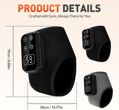 2PC Foot Triple Method Massager highlighting heat therapy for soothing foot warmth.
