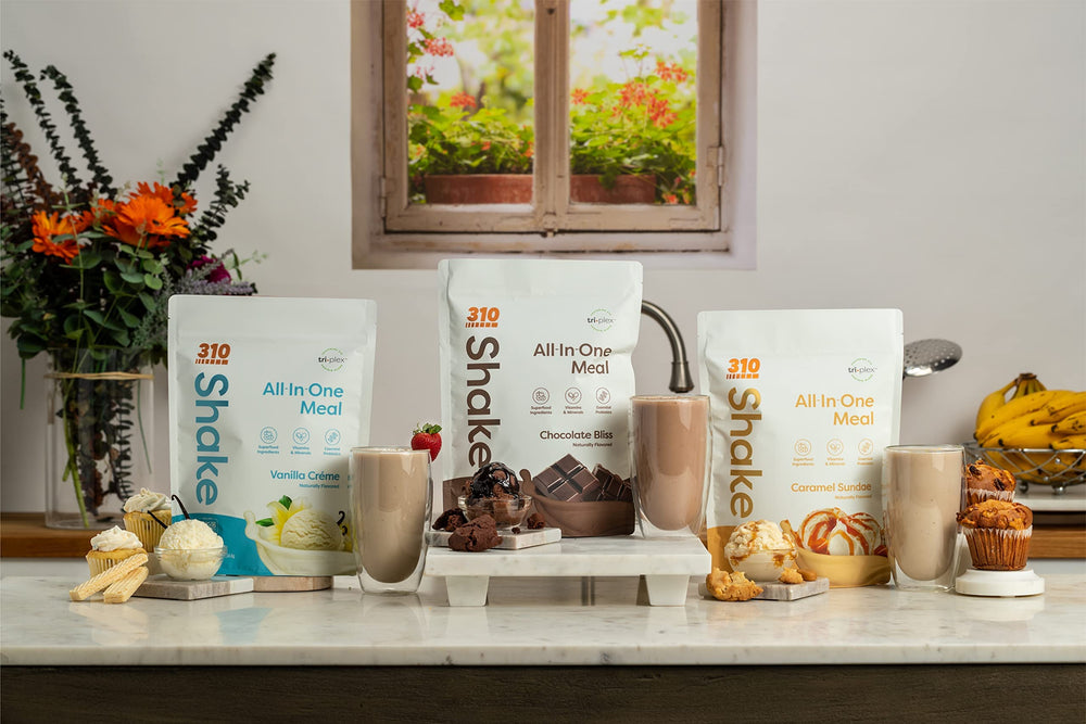 310 Nutrition keto-friendly packaging label indicating low-carb, sugar-free nutrition