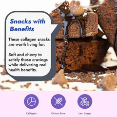 321glo Collagen Protein Brownie keto-friendly snack for low-carb days and daily cravings.