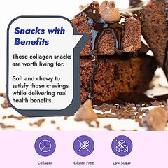 321glo Collagen Protein Brownie on-the-go snack for busy days and a quick protein boost.