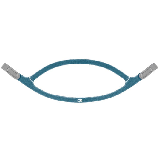 3B Medical Rio II headgear features breathable fabric for comfortable wear throughout the night.