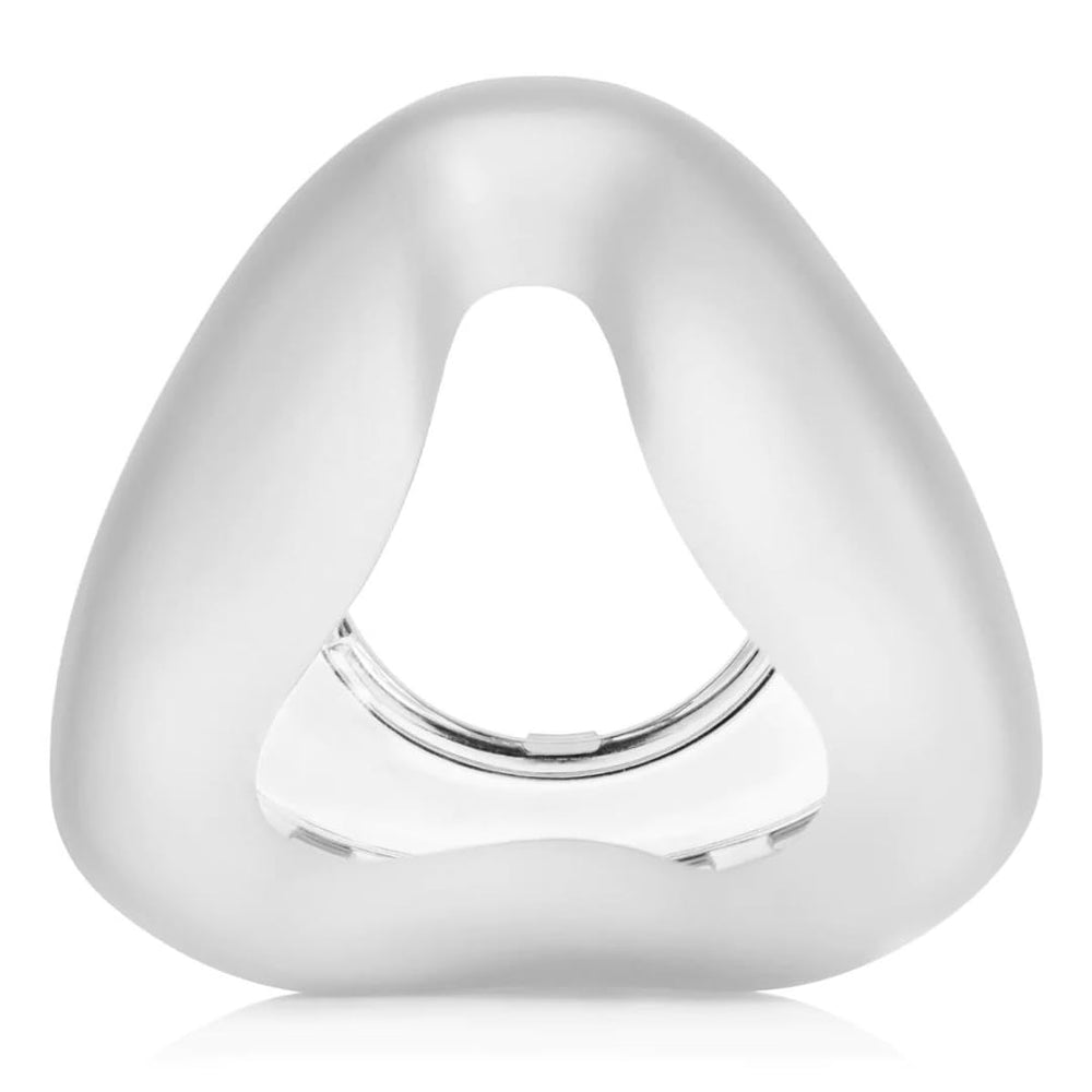 3B Medical Siesta nasal mask large clear soft-sleeves reduce cheek friction.