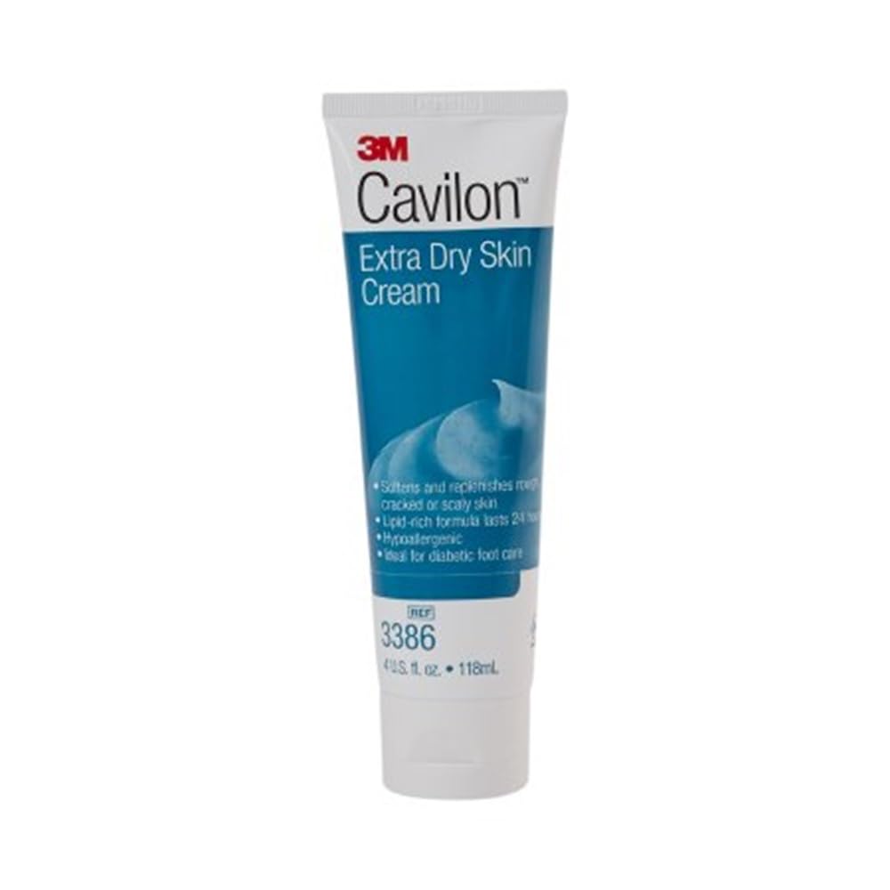 3M Cavilon Extra Dry Skin Cream 3386 tubes for daily hydration and easy application