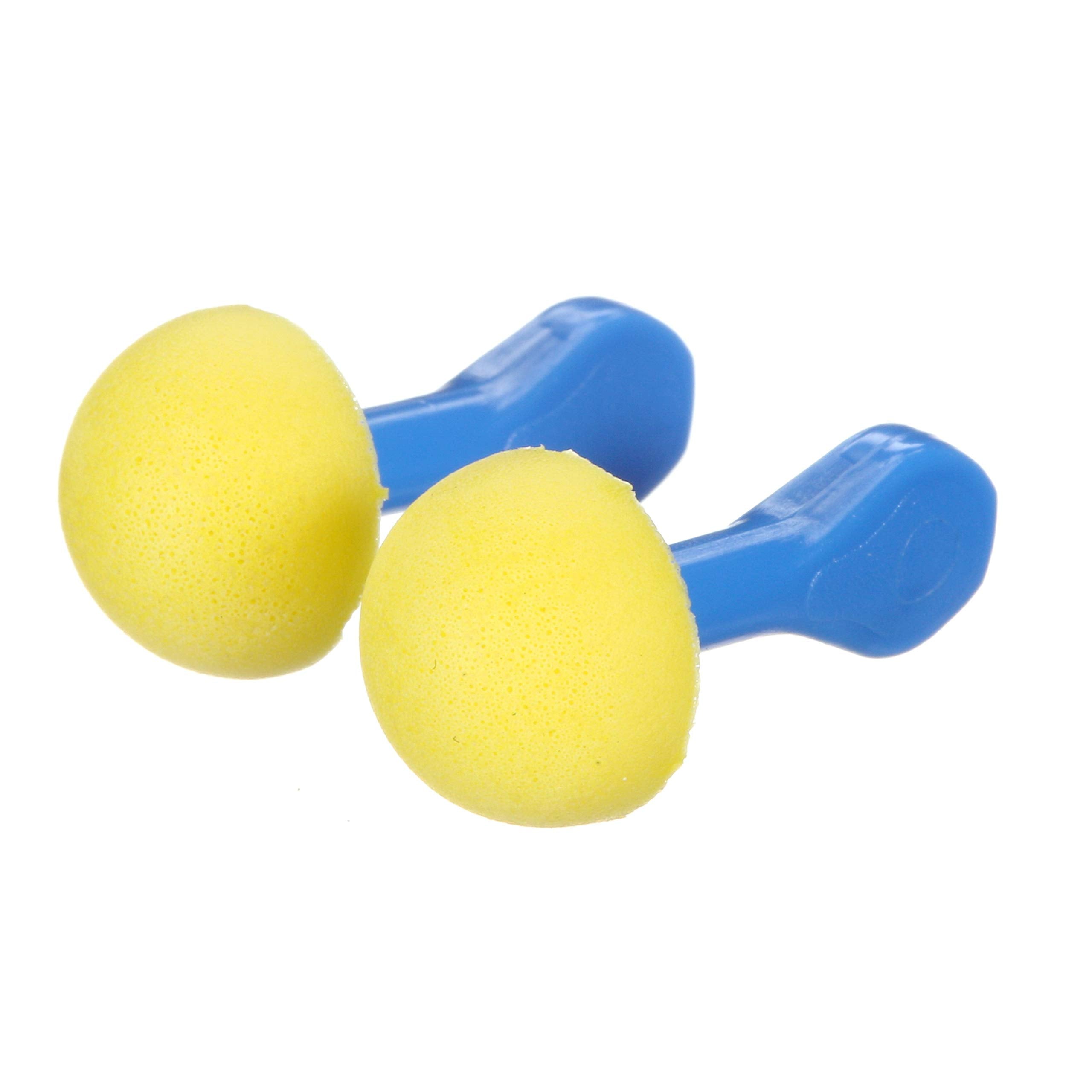 3M E-A-R Express Pod Plugs close-up with blue grips showing quick-fit and clean tips