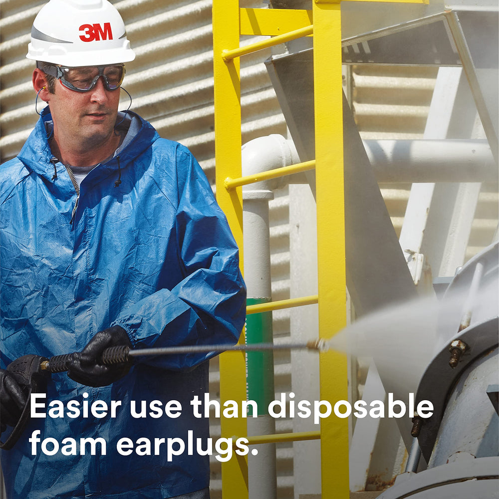 Corded Econopack packaging of 3M UltraFit ear plugs for bulk on-site use