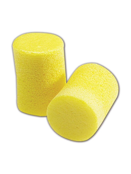 3M E-A-R Classic ear plugs in uncorded foam for comfortable hearing protection during drilling