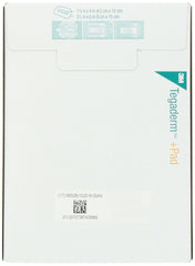 3M Tegaderm non-adherent pad highlighting gentle wound contact and reduced pulling during healing.
