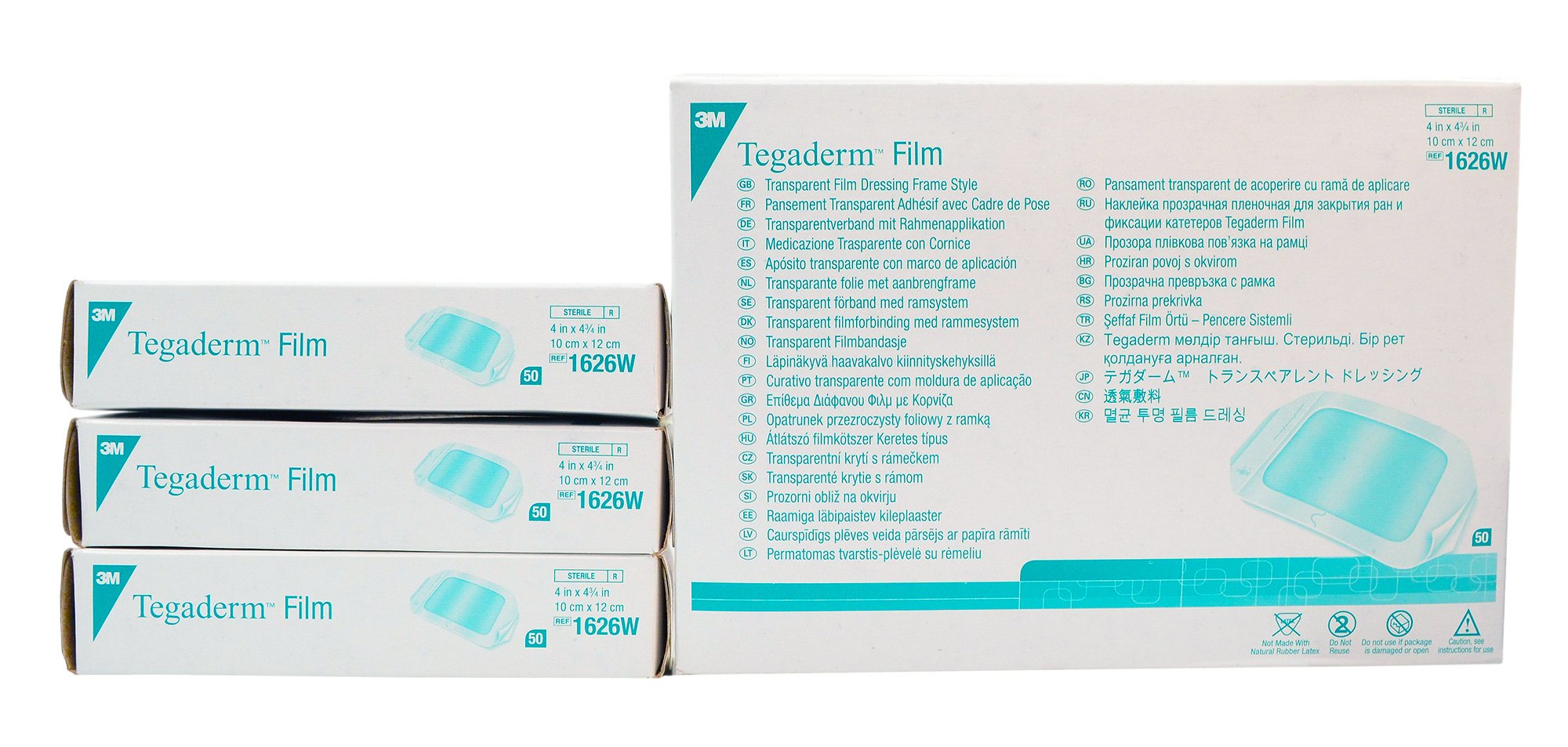 3M Tegaderm transparent film dressing covers IV site with frame delivery for easy placement and monitoring