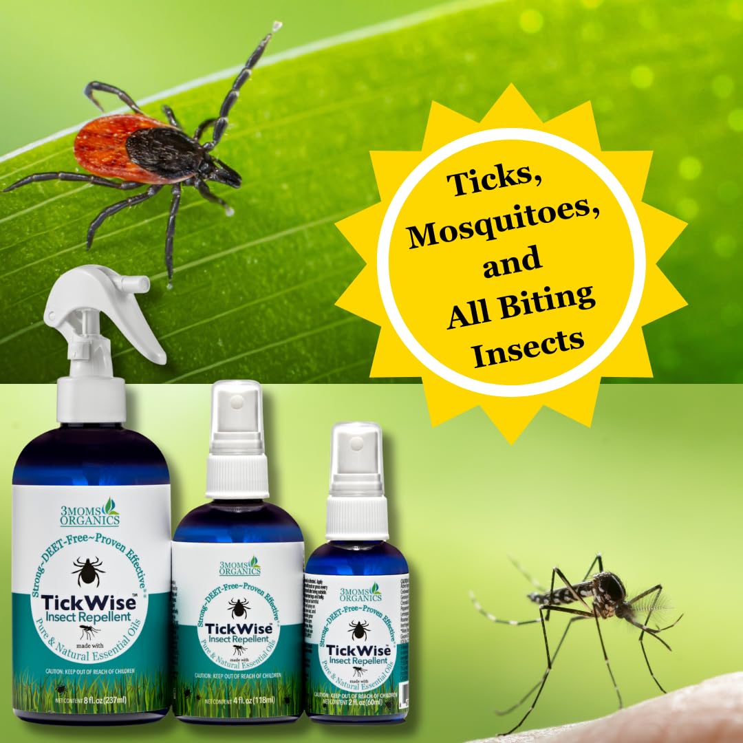 TickWise being applied on skin with a light lemony scent
