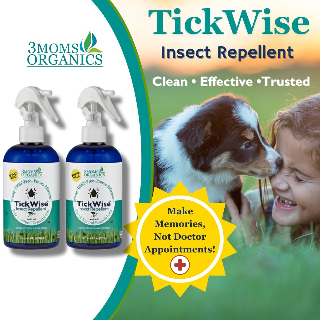 3MOMS TickWise outdoor activity scene ideal for camping and hiking protection