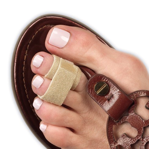 Narrow and wide options show the adjustable fit of 3pp toe loops.
