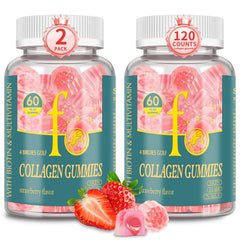 4 BIRDIES GOLF collagen gummies bottle for women, convenient daily wellness supplement.