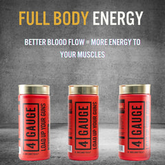 Athlete using 4 Gauge Natural Preworkout during a workout session