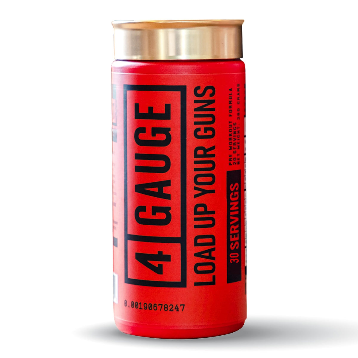 4 Gauge Natural Preworkout frozen lemonade glass highlights refreshing energy cue