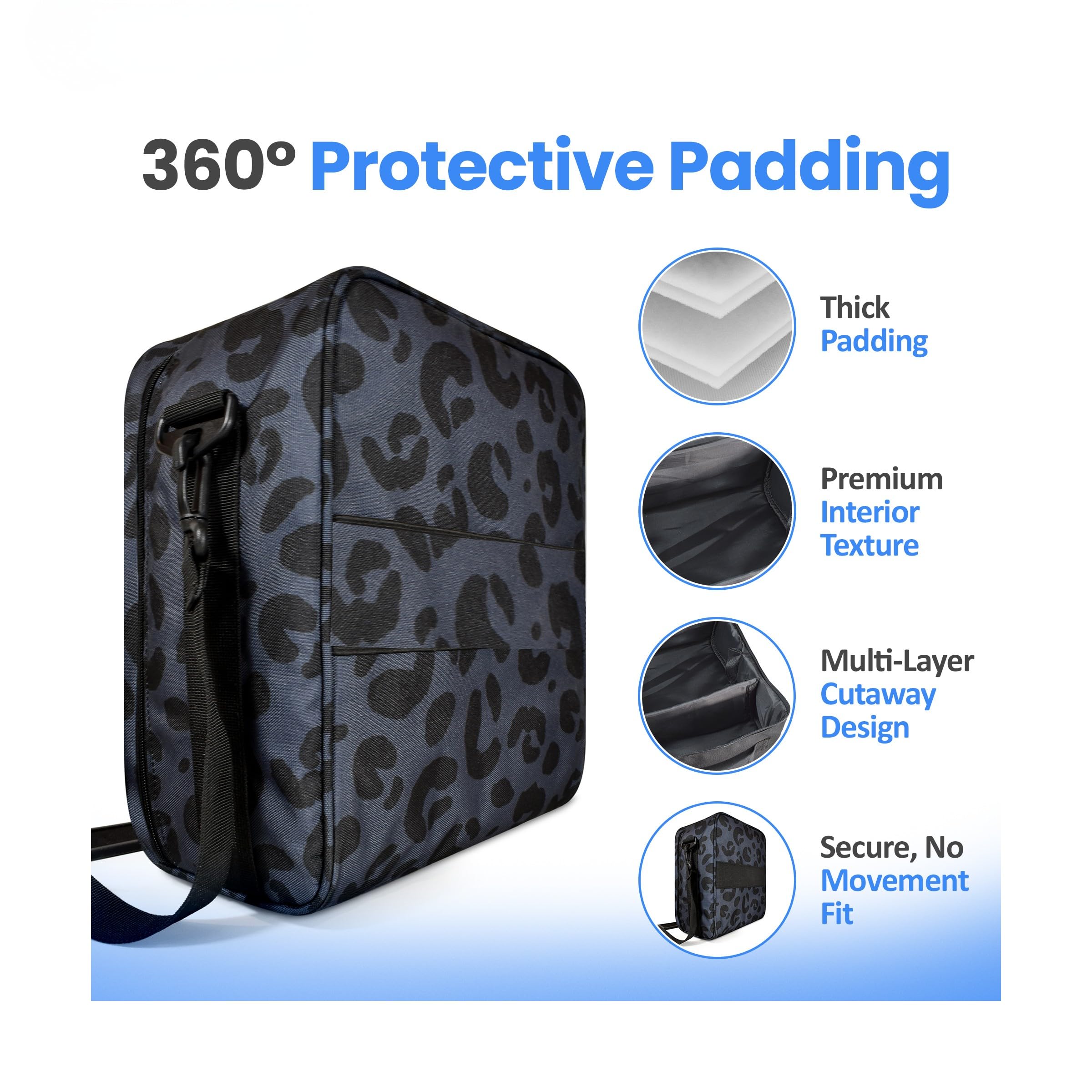 Front pocket on 40Winkz CPAP travel bag keeps small items secure