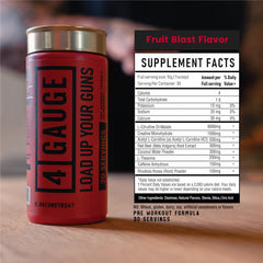 4 Gauge fruit blast flavor close-up emphasizes natural taste.