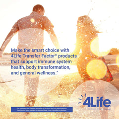 4Life Glutamine Prime on morning routine suggesting energy and vitality.