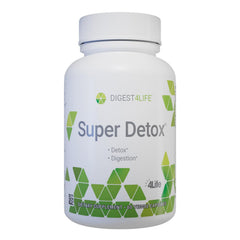 4Life Super Detox bottle front view for daily detox support