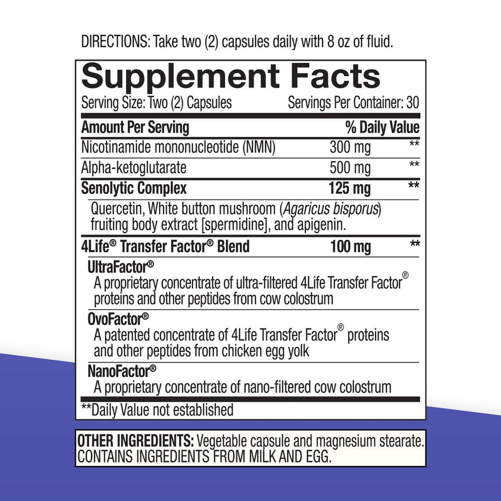 Capsules close-up highlighting NMN and AKG benefits.
