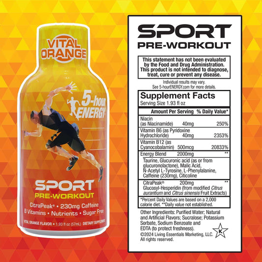 Citrapeak bottle pour showing fast energy during training.