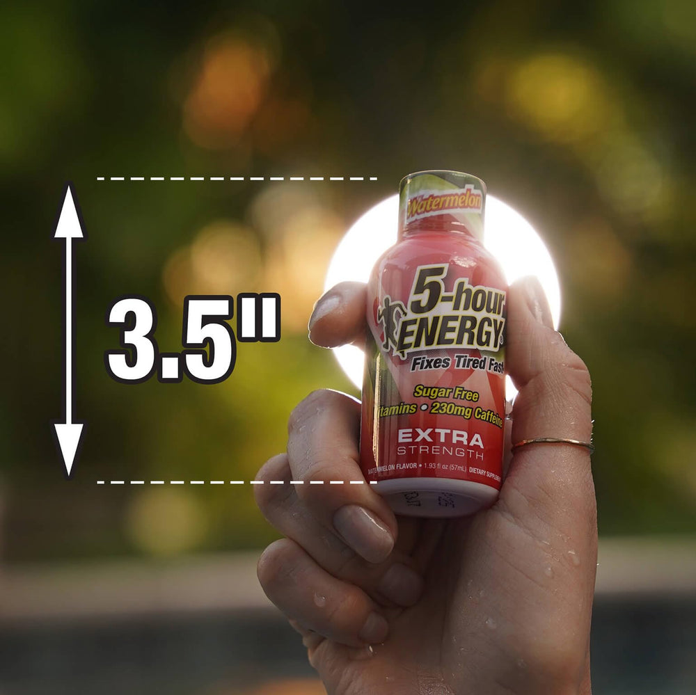 5-hour ENERGY Watermelon Shot 20-pack display for bulk planning and multiples