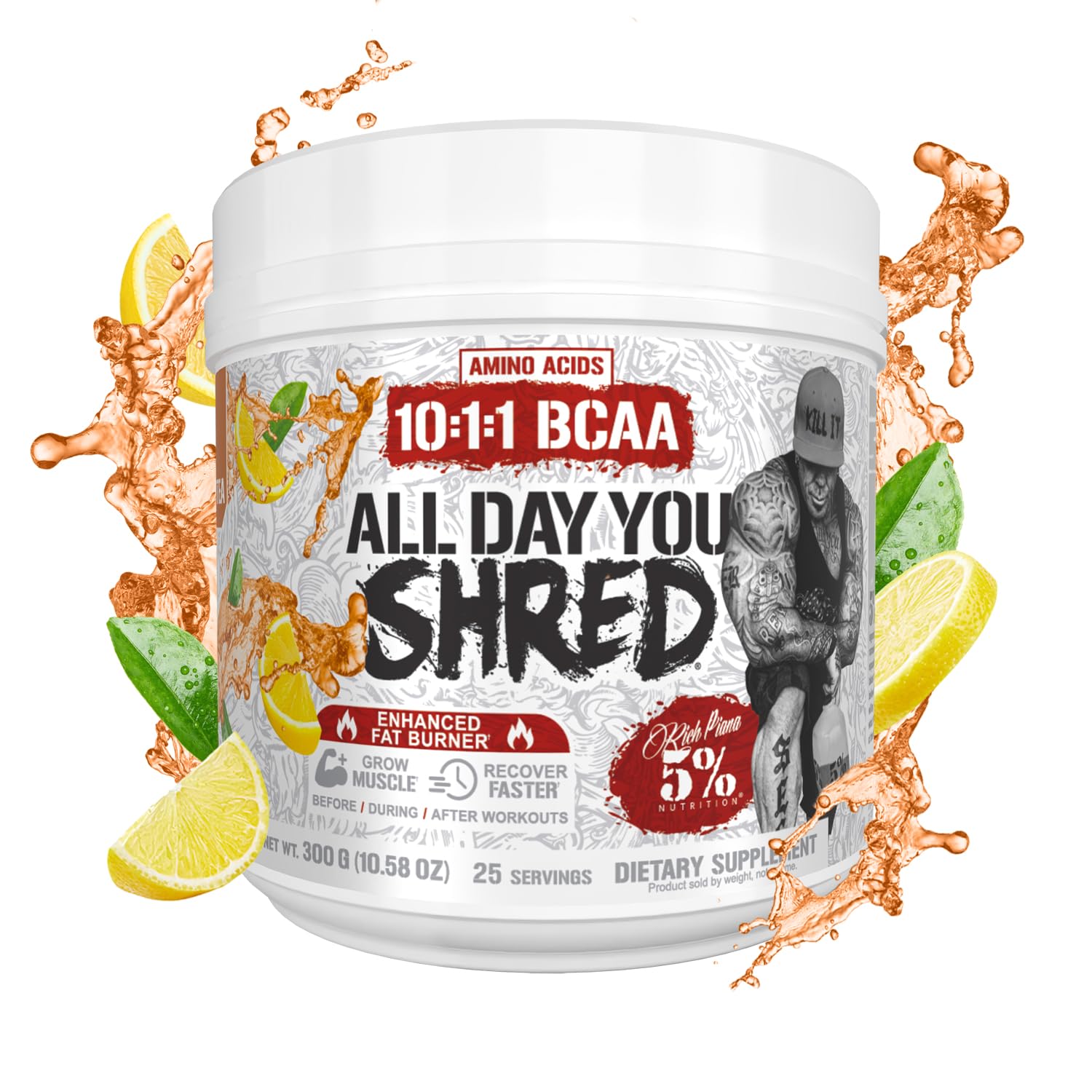 Ingredients panel emphasizes L-Carnitine and InnoSlim for potential fat metabolism support