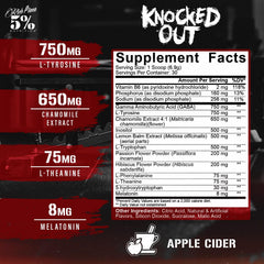 5% Nutrition scoop with powdered serving for easy dosing benefit