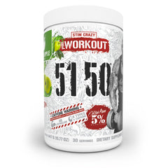 Rich Piana 5150 bottle closeup—premium pre-workout design for extreme energy.