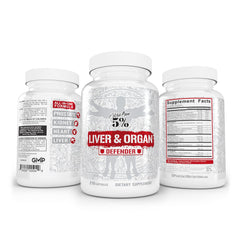 5% Nutrition Rich Piana Skin health glow with organ defender visuals