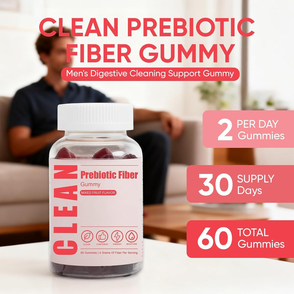 6525080 Clean Fiber Gummies on-the-go packaging for travel