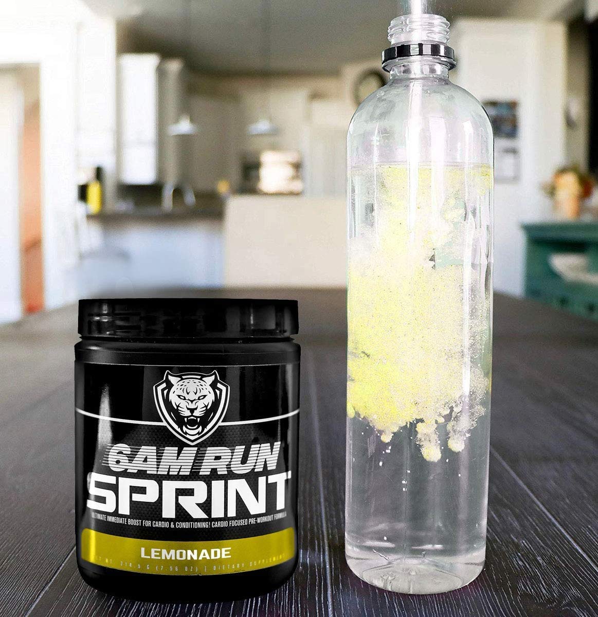 6AM Run Lemonade hydration on the move with light flavor.