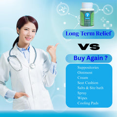 Closeup of 861 Herbs capsules, convenient daily capsule for routine use.