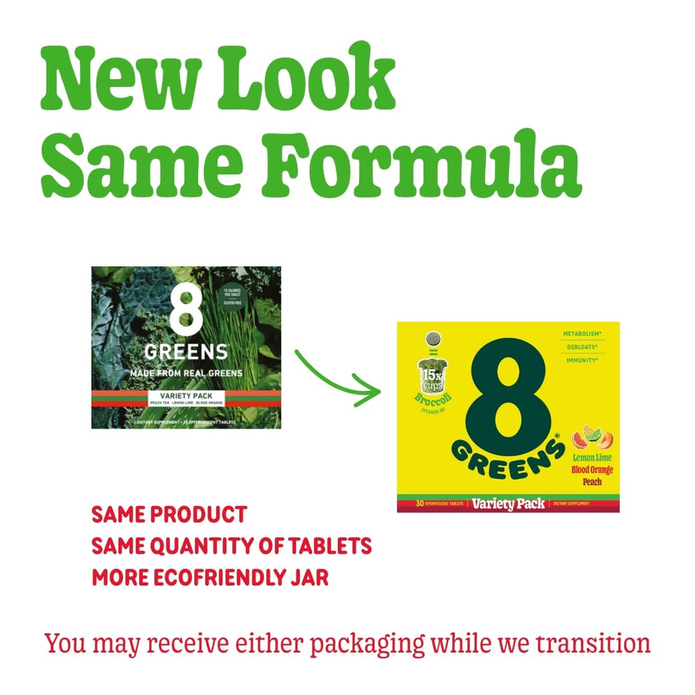8Greens science-backed formula visual suggesting nutrition research