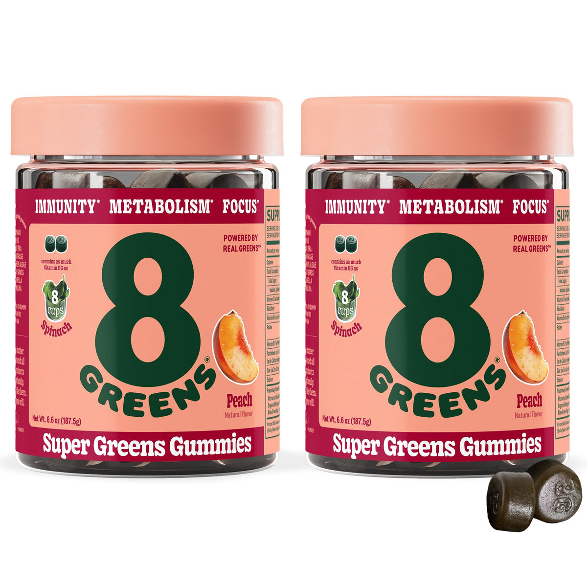 8Greens Supergreens Gummies pack ready for daily greens on the go