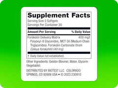 Biotest Carbolin 19 capsules close-up showing easy dosing