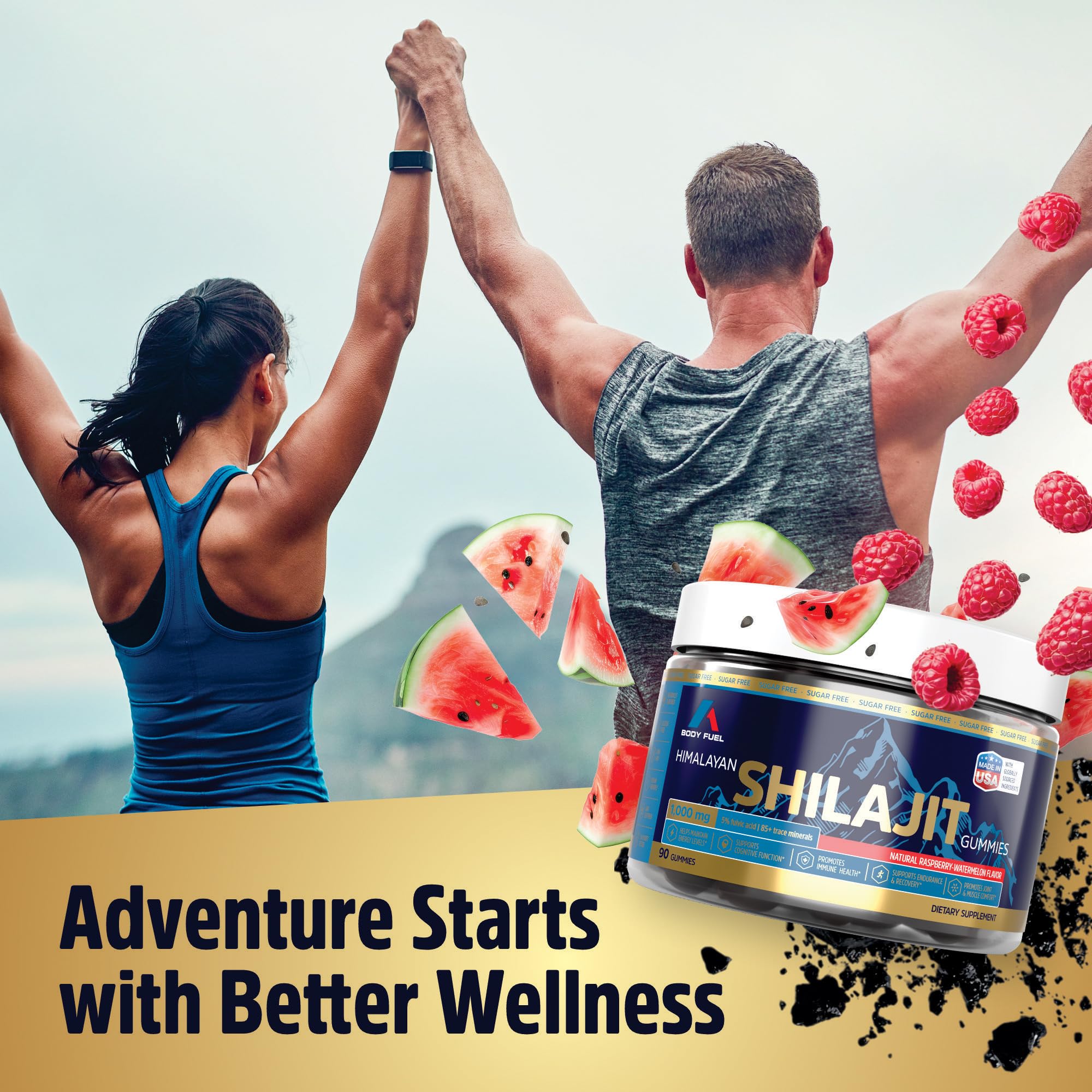 A1 Body Fuel Gummies chew taken mid-workout for quick stamina support