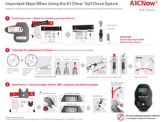 A1CNow SelfCheck blood collectors with shakers for sample handling
