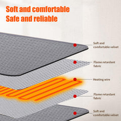 AAYAAY heating pad four timer settings for convenience