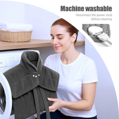 AAYAAY heating pad is machine washable for easy care.
