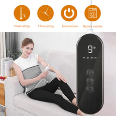 AAYAAY heating pad nine heat levels for customizable comfort