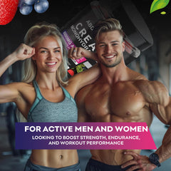 On-the-go ABDALI NATURAL Creatine Gummies pack fits in a gym bag.