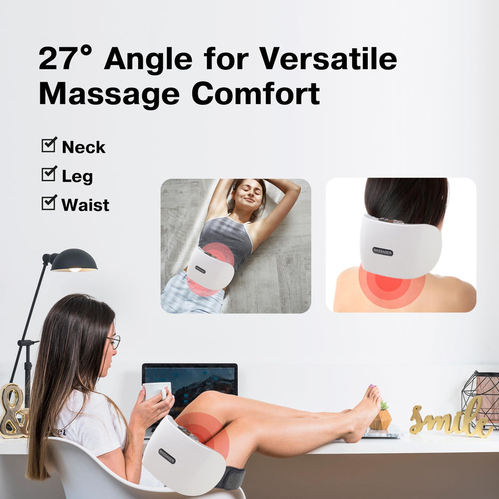 Abdominal Stomach Massager Belt configurable speed control for personalized massage