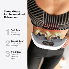 Abdominal Stomach Massager Belt portable design with rechargeable battery
