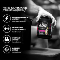 ABE All Black Everything sour gummy bear flavor powder mixes clearly
