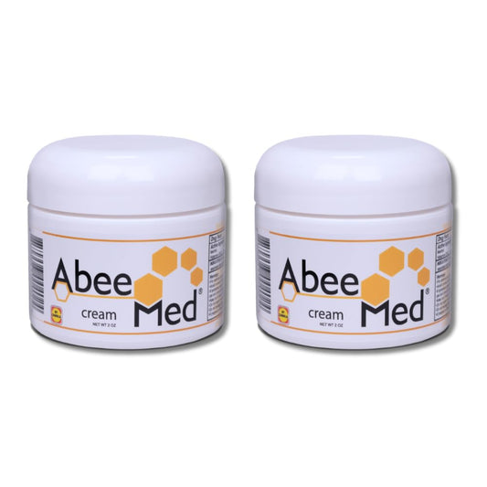 ABEE MED abeemed extra-strength cream bottle shows menthol cooling action.