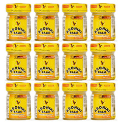 Aboniki balm pain-relief jar closeup shows deep-penetrating comfort.