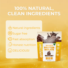 Nutrition panel notes 24g protein per serving and 100 calories